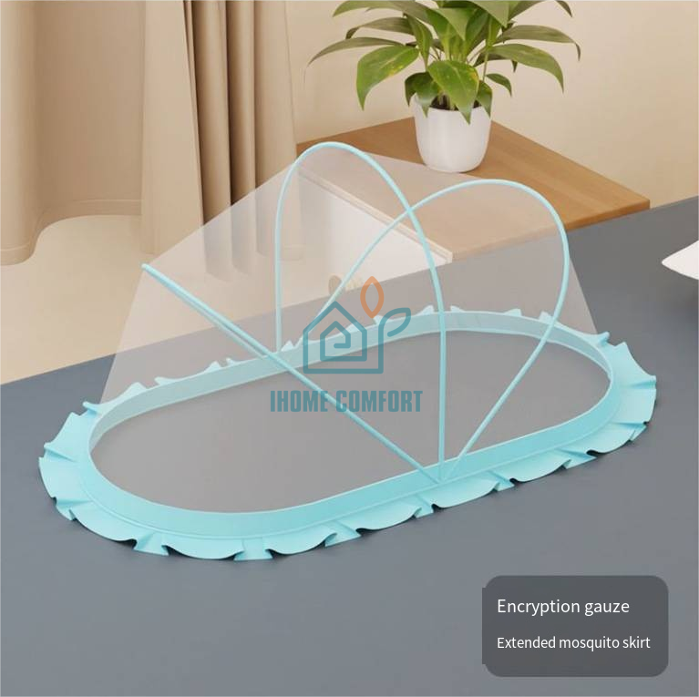 Infant Mosquito Net Foldable, Portable, Full Cover, Universal Child Mosquito Net, Mongolian Bag, Mosquito Proof, Directly Supplied by The Manufacturer