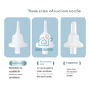 Infant electric nasal mucus suction and ear wax suction dual-purpose nasal mucus cleaning device for newborns