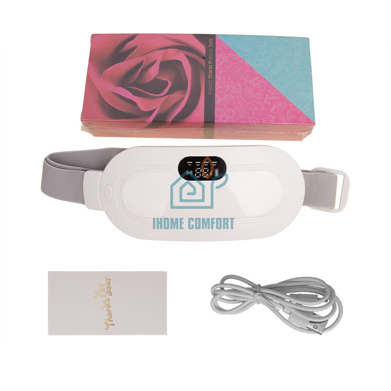 New Women's Palace Cold, Warm Stomach, Warm Palace Belt, Female Menstrual Auntie's Divine Tool, Vibration, Hot compress, Massage, Warm Palace Belt