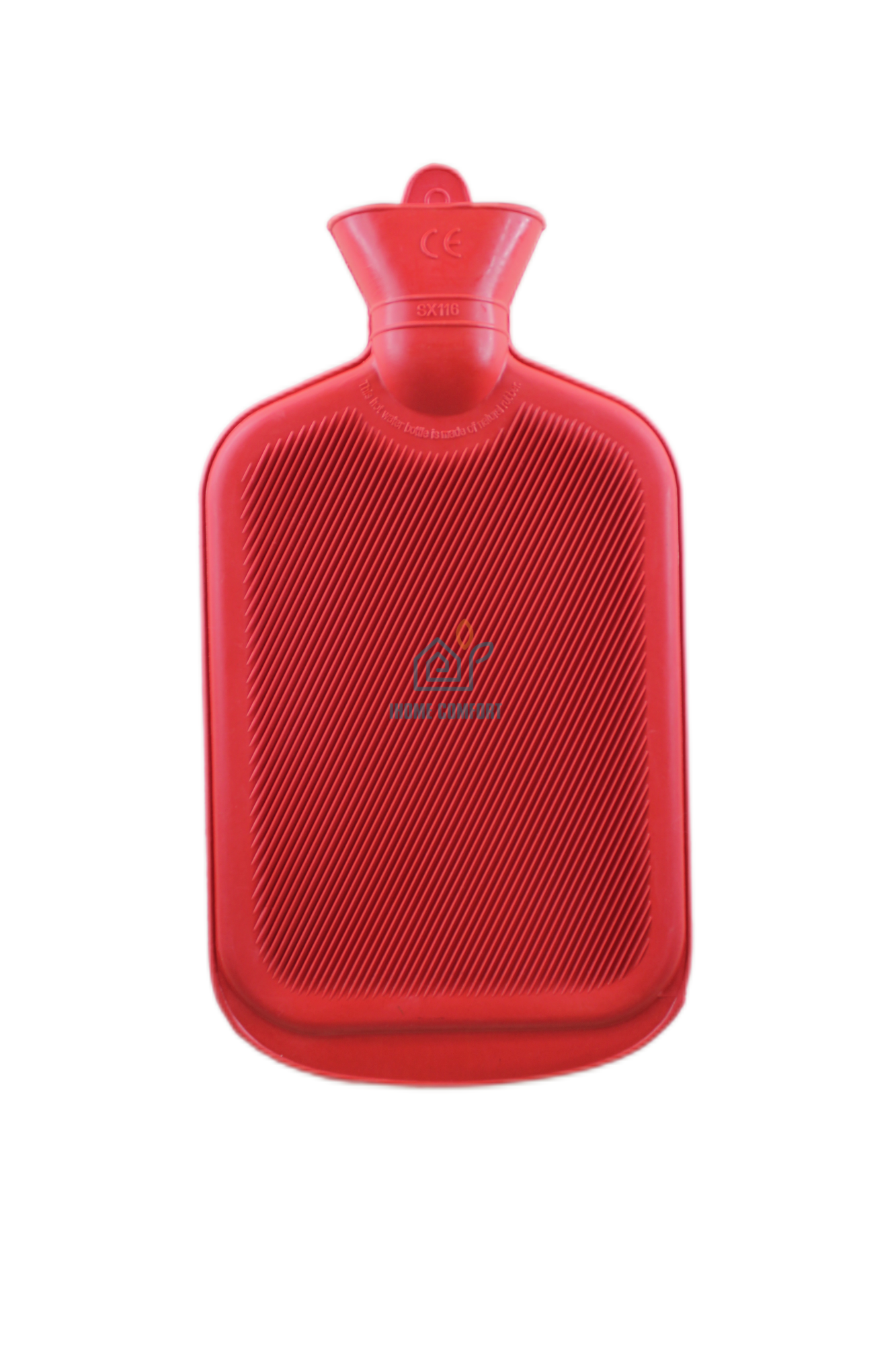 Factory Supply Classic Colorful 100% leak proof CE ISO BS Standard Rubber Hot Water Bottle With Fleece Knitted Plush Cover for Baby Women Men 