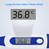 Thermometer for Adults, Digital Oral Thermometer for Fever with 10 Seconds Fast Reading (Light Blue)
