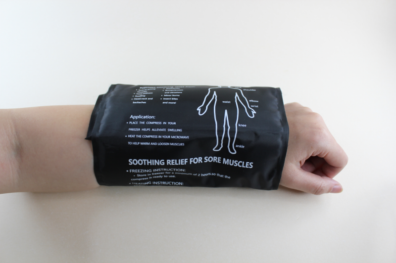 HOT AND COLD PACK-Reusable Hot and Cold Therapy Gel Wrap Support Injury Recovery, Alleviate Joint and Muscle Pain – Rotator Cuff, Knees, Back & More