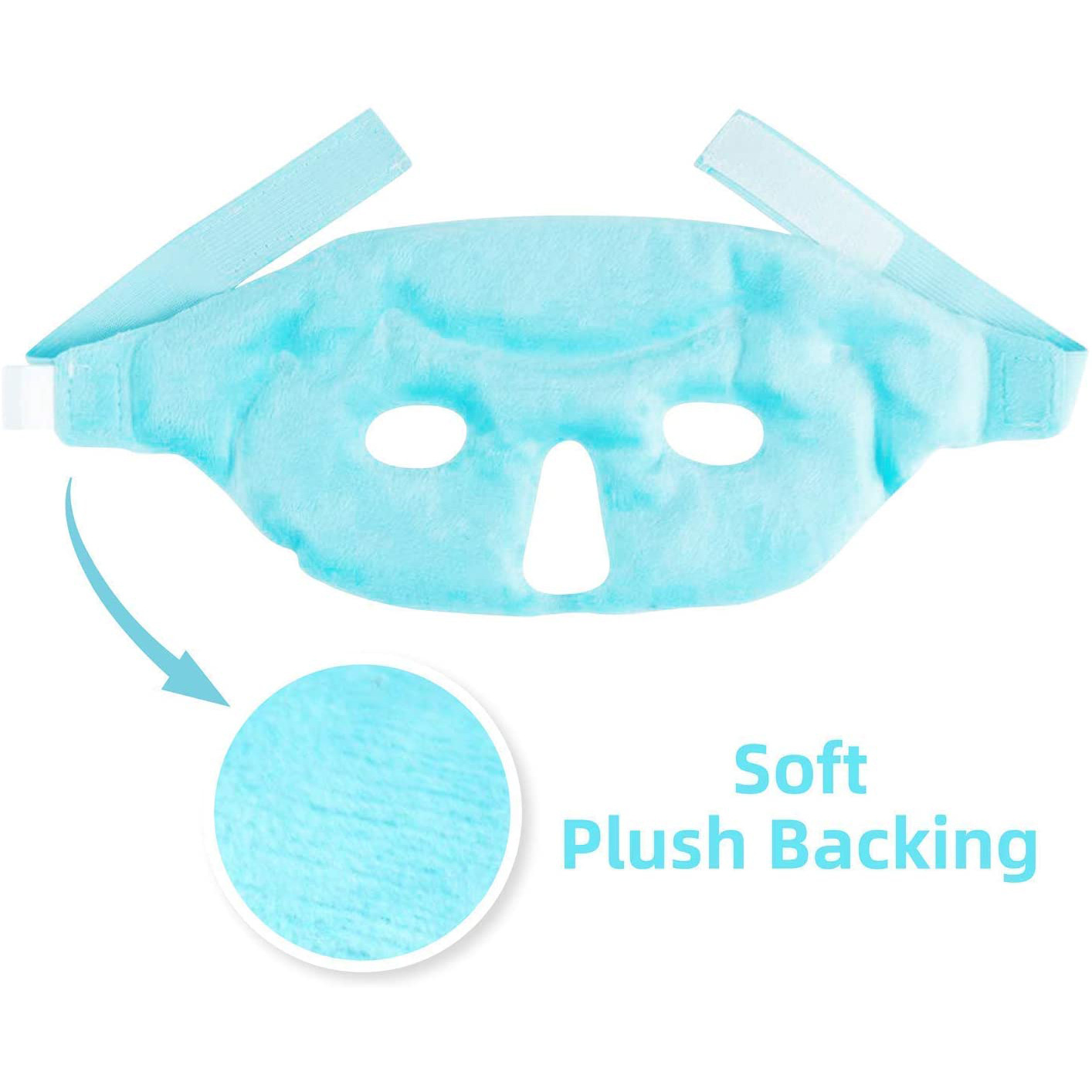 Gel Ice Hockey Mask Cold And Hot Compress Mask Beauty Mask Ice Mask Velcro Adjustable