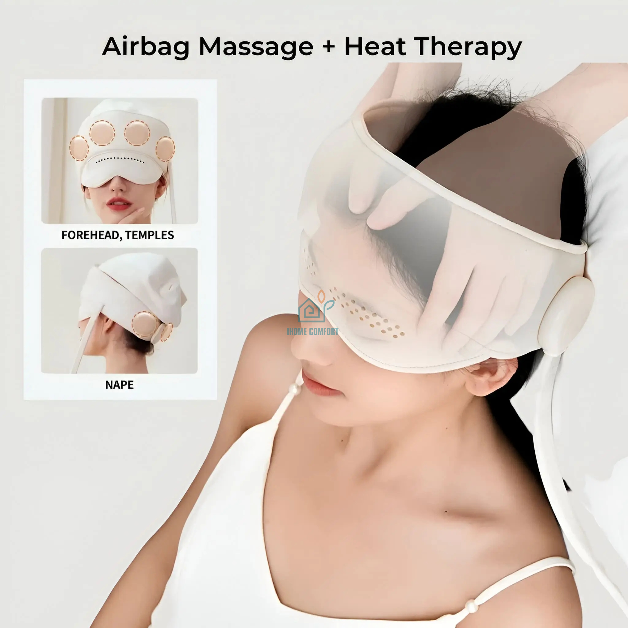 Factory Direct Stress Relief Multi-Functional Relaxing Head And Eye Massager