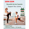 Boswellia Serrata Herbal Extract Capsules Joint Support Supplement Ayurvedic Herb Indian Olibanum Frankincense