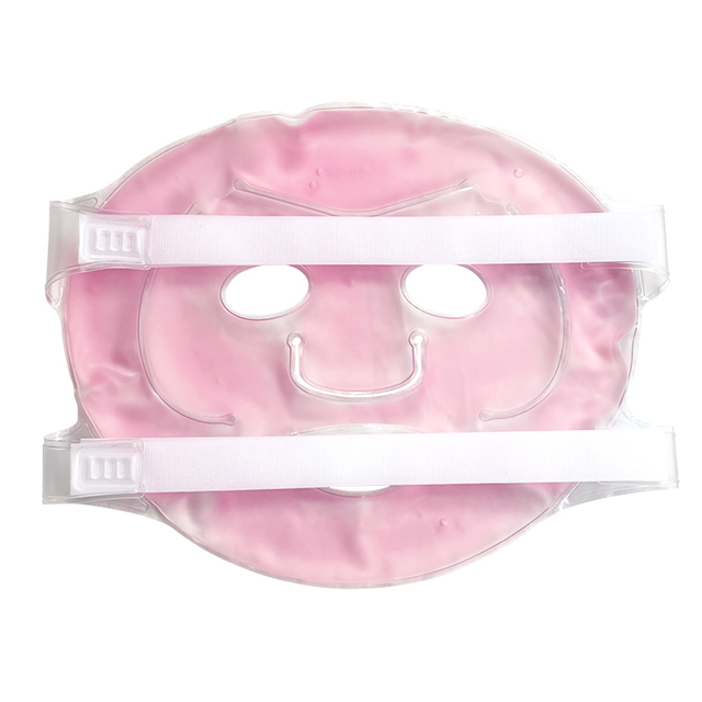 Hollow Out Ice Mask PVC Gel Mask for Recovery of Beauty After Surgery Ice Pack Bag for Cooling Cold And Hot Dual-use Mask Cross-border