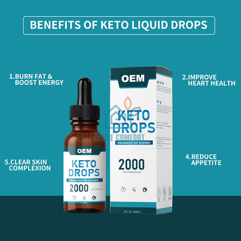 OEM Keto Drops Weight Loss Ketone Drops Ketogenic Gummies Metabolism Appetite Suppressant