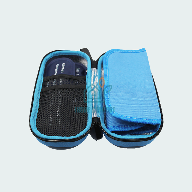 Insulin Refrigerated Box, Portable And Small in Summer with Temperature Display, Insulated Insulin Refrigerated Bag
