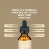 2% Vegan Iodine Liquid Drops Nutritional Supplements ﻿