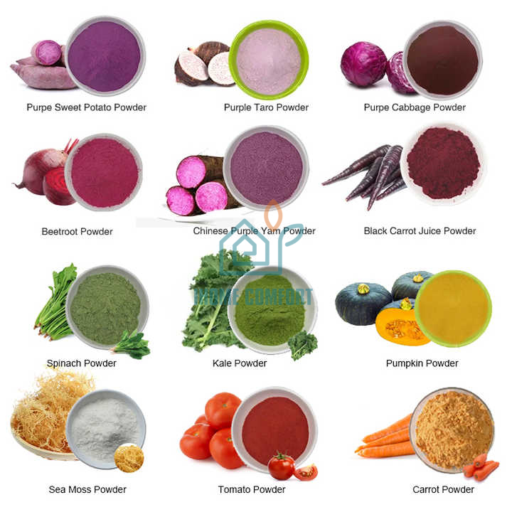 Wholesale Bulk Organic Freeze Dried Fruit&Vegetable Powder Water Soluble Super Food Blend Powder Fruit and Vegetable Powder