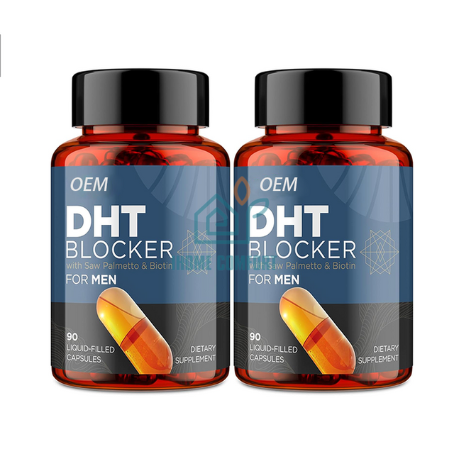 OEM Private Label Hair Loss DHT Blocker Capsules Biotin Saw Palmetto Hair Growth Supplement Capsule ﻿