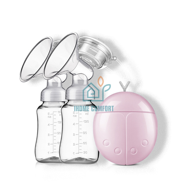 Electric Breast Pump Set with Milk Storage Bags And Y - Shaped Tube for Time - Saving Pumping