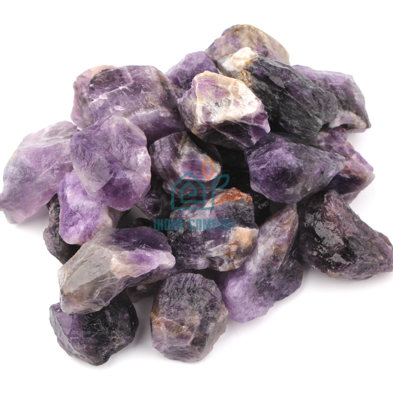Wholesale Natural Colored Glow Blue Slag Glass Stone, Broken Glass Stone, Crystal Stone, for Landscaping