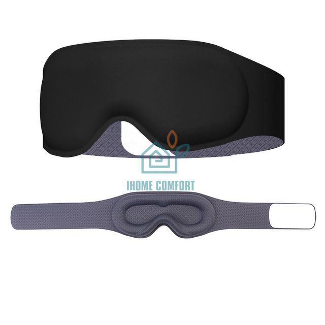 3D Contoured Sleep Eye Mask – Zero Pressure, Light Blocking for Deep Sleep