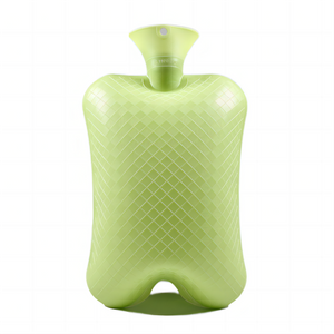 Hot Water Bag Filled with Water PVC Hot Water Bag, Warm Water Bag, Thickened, Explosion-proof, Portable Women's Warm Belly Hot Water Bag, Filled with Water