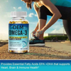 Private Label 3 Softgels Fish Oil 3600 mg EPA DHA or Healthy Heart Support Best Essential Fatty Acids