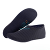 Women's Water Socks or Shoes with Elastic, Quick Dry, Breathable Fabric and Non-Slip Rubber Sole