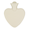 Winter Goods Factory Manufacture Heart Shape Rubber Hot Water Bottle Bag British Standard ISO CE Cerfitified for Promotion Gift for Relief Pain