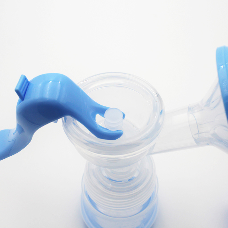 New Creative Manual Silicone Breast Pump Convenient Baby Breast Milk Collector Pregnant Women Breast Pump Cross Border Wholesale