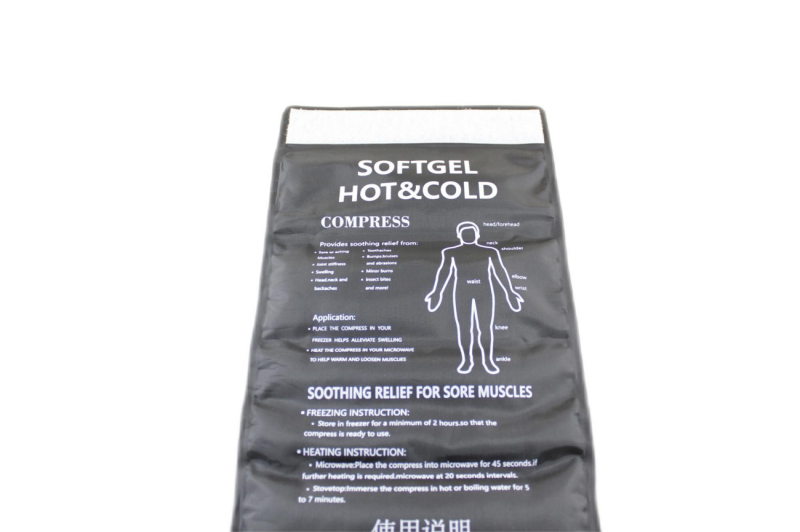 HOT AND COLD PACK-Reusable Hot and Cold Therapy Gel Wrap Support Injury Recovery, Alleviate Joint and Muscle Pain – Rotator Cuff, Knees, Back & More