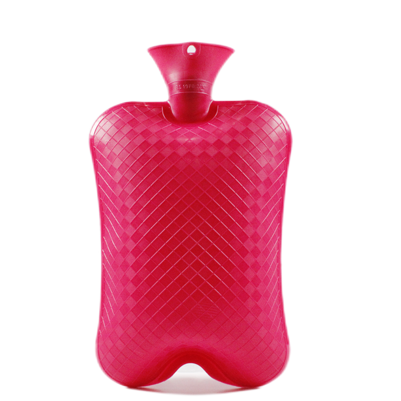Hot Water Bag Filled with Water PVC Hot Water Bag, Warm Water Bag, Thickened, Explosion-proof, Portable Women's Warm Belly Hot Water Bag, Filled with Water