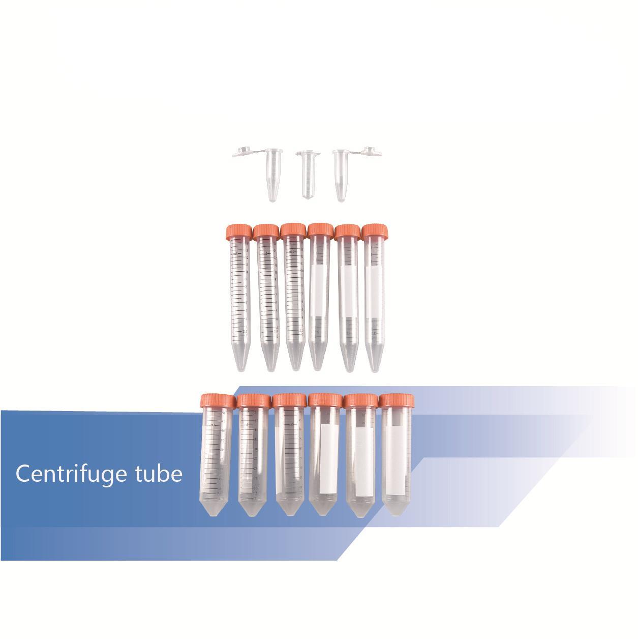 Large Quantity Supply of Plastic Graduated Centrifuge Tubes with Round Bottoms And Caps, Laboratory Supplies, Plastic Transparent Test Tubes