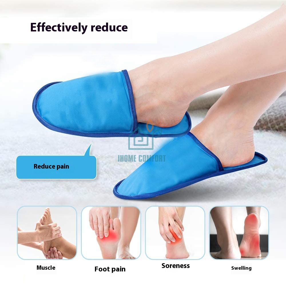 Say Goodbye to Foot Discomfort: Reusable Cold Slippers