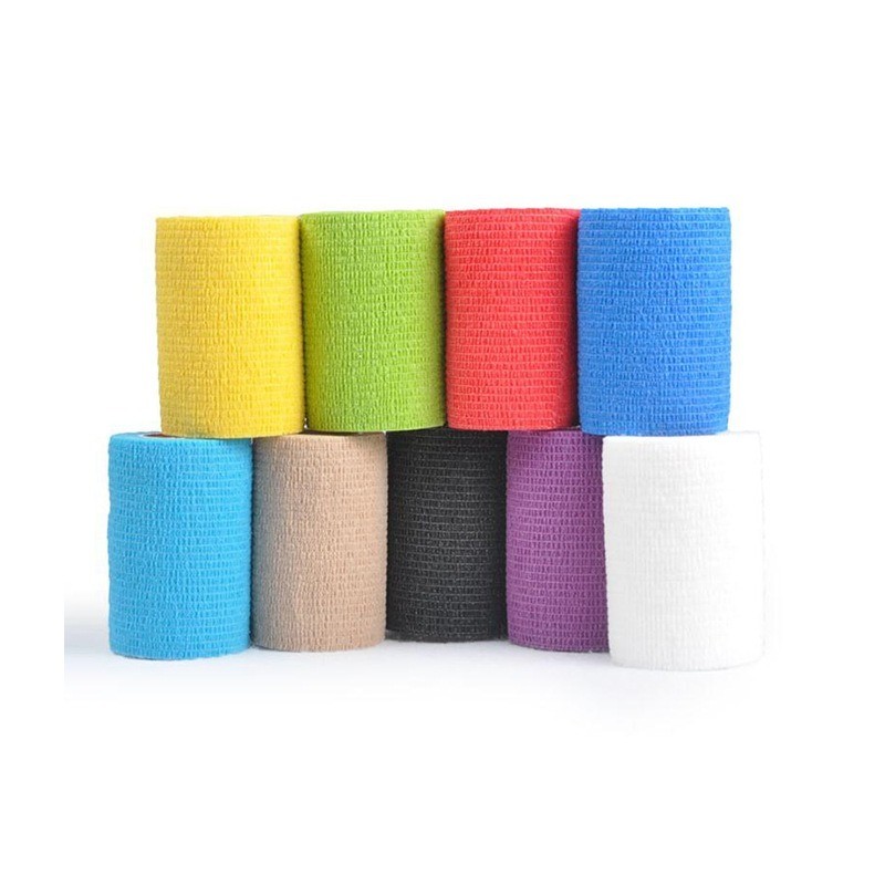 Self Adhesive Bandage Wrap, Athletic Tape, Sports Tape, Breathable, Waterproof, Elastic Bandage for Sports, Wrist And Ankle Wrap Tape, Non-Woven Bandage