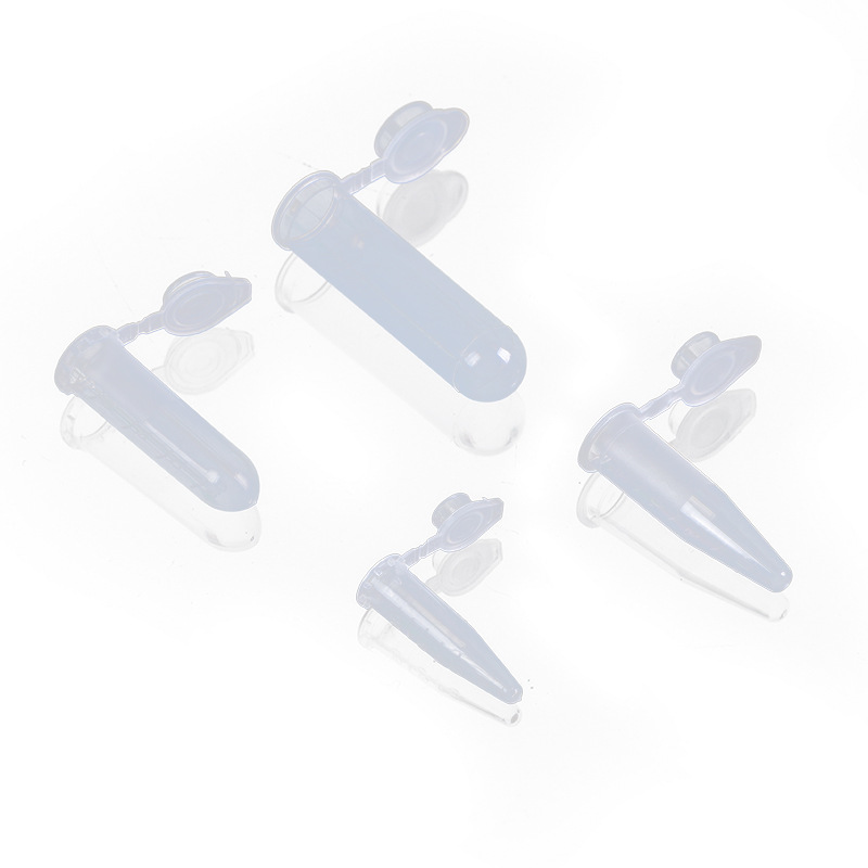 Large Quantity Supply of Plastic Graduated Centrifuge Tubes with Round Bottoms And Caps, Laboratory Supplies, Plastic Transparent Test Tubes