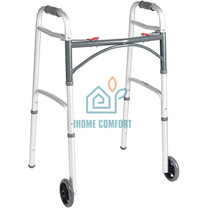 Wheelchair Assist Hand Push Wheelchair Walker One Car Three Use Elderly Mobility Vehicle Rehabilitation Assistance Lightweight
