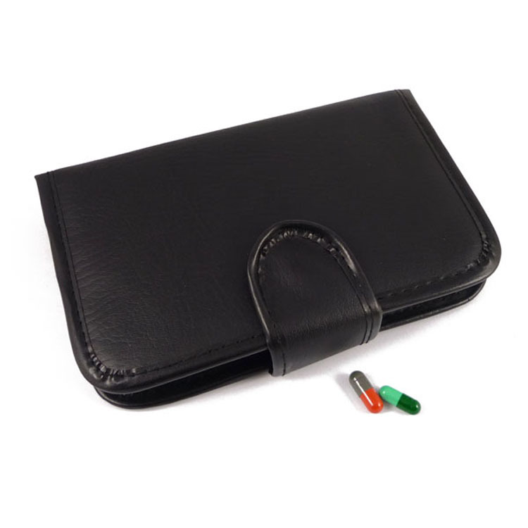 Portable Small Medicine Box, Large Capacity, Four Grid Tablet Storage Box, Transparent Household Dust-proof Medicine Packaging And Sealing Box