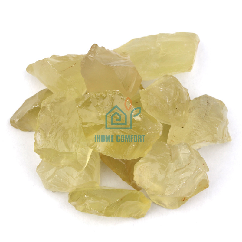 Wholesale Natural Colored Glow Blue Slag Glass Stone, Broken Glass Stone, Crystal Stone, for Landscaping