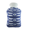 Amazon Hot Sale Factory Price UK BS CE ISO Natural Rubber Hot Water Bottle with Knitted Cover for Baby Women Men Winetr Warming 