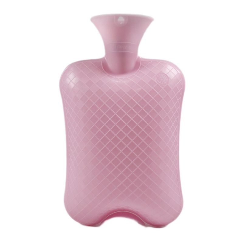 Hot Water Bag Filled with Water PVC Hot Water Bag, Warm Water Bag, Thickened, Explosion-proof, Portable Women's Warm Belly Hot Water Bag, Filled with Water