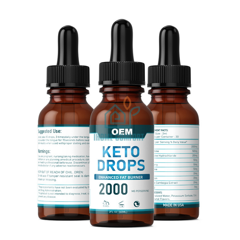OEM Keto Drops Weight Loss Ketone Drops Ketogenic Gummies Metabolism Appetite Suppressant