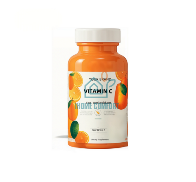 OEM Vitamin C Capsule Vegan Capsule Vitamin C Supplement Support Customize